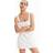 Desigual Dam Vest_Newcastle 1000 klänning, vit, XS, Vit