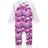 The North Face Baby's Waffle Baselayer - Peak Purple Valley Floral Print