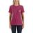 Carhartt Women's Short Sleeve Pocket T-shirt - Beet Red Heather