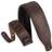 Levy's Leathers M26PD-DBR 3 Inch Top Grain Leather Guitar Strap