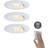 Paulmann Calla Drejelig Ø9 cm CCT 3 stk Bedlampe