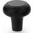 Emtek Bronze Barn Cabinet Knob 1 in Flat Black 1pcs