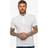 Kruze By Enzo Men's Short Sleeve Polo Shirts - White
