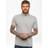 Kruze By Enzo Men's Short Sleeve Polo Shirts - Grey