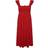 Pieces Pckeegan Dress Without Sleeves - Poppy Red