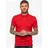 Kruze By Enzo Men's Short Sleeve Polo Shirts - Red