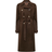 LTS Formal Trench Coat - Chocolate