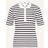 Tommy Hilfiger 1985 Collection Stripe Regular Polo BRETON STP W WHITE/ DESERT SKY