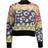 Desigual Multicoloured Leopardeffect Jumper Dam Sweaters