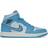 Nike Air Jordan 1 Mid SE W - Ice Blue/Black/Sail/Dark Powder Blue