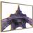 Artgeist Inramad Tavla Symbol of Paris Purple Guldram Poster
