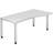 Hammerbacher HAMMERBACHER QS18 höhenverstellbarer Trapezform Schreibtisch