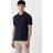 Sunspel Pique Polo Shirt Navy