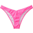 PINK V Front Itsy Bikini Bottom - Radiant Rose