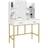 WOLTU MB6077ws Sminkbord 45x90cm