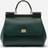 Dolce & Gabbana Sicily Medium Shoulder Bag Grøn