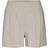 Vero Moda High Waist Shorts - Grey/Silver Lining