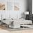 vidaXL Metal Bed Frame with Headboard 1 Queen