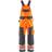 Blåkläder 2660-1811 Varsel hängselbyxa Varselorange/Mellangrå