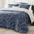 Bedsure Tree Branch Bedspread Blue (223.5x223.5cm)