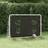 vidaXL Soccer Goal Training Net Steel 184x61x122