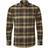 Chevalier Heron Flannel Shirt Men Soil Brown Checked