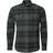 Chevalier Heron Flannel Shirt Men October Green Checked