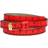 Damarmband il mezzometro FLUO BRACCIALE IN PELLE/LEATHER BRACELET