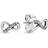 Pandora Sparkling Infinity Stud Earrings - Silver/Transparent