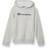 Champion Kids' French Terry Script Logo Hoodie - Oxford Grey Heather