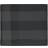 Burberry Check Bifold Coin Wallet - Charcoal