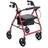 NRS Healthcare A-Series 4-Wheel Rollator Blue