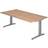 Hammerbacher with C-foot Frame 650 850mm 2000mm Writing Desk