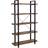 Vasagle Industrial Stable Rustic Brown/Black Bogreol 177.5cm
