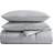 Nautica Longdale Bedspread Grey (243.8x233.7cm)