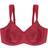 Triumph Minimizer Bra with 3D Underwire - Carmine Red