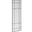 Venture Design Lake Black Gulvspejl 67x193cm