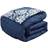 Chic Home Lea Bed Linen Blue (274.3x228.6cm)