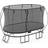 Springfree Oval Trampoline 244x396cm + Safety Net