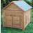 Kerbl Small Animal Pen for Rabbits or Chickens 105x100x108cm
