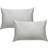 Highams 2 Housewife 2 Soft Polycotton Housewife Pillow Case Silver, Grey