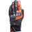 Dainese Carbon 4 Long Leather Gloves - Black/Fluo Red Man