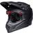 Bell Moto-9S Flex Solid Matte Black Herr
