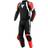 Dainese Læderdragt 2-Piece Avro 4, Sort/Neonrød/Hvid Herre