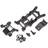 Traxxas Karossfästen F&B Set Rustler 4x4