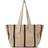 ferm LIVING Yard Picnic Bag Sand Black Tæppe Beige, Sort