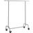 Songmics Heavy Duty Clothes Rack With Wheels Coat Hook