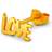 LULU Copenhagen Word Love, Guld