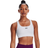 Under Armour Women's Bra Mid Padless White White Black