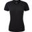 Ronhill Women's Life Tencel Short Sleeve Running Tee Black Marl/Bright White